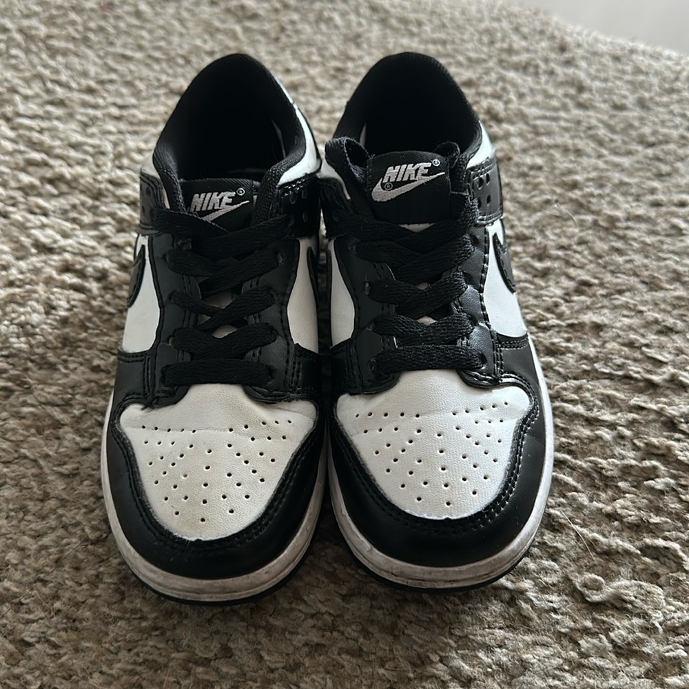 Nike Dunk Low White/White/Black